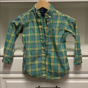 Boys Ralph Lauren Polo Button Down Shirt